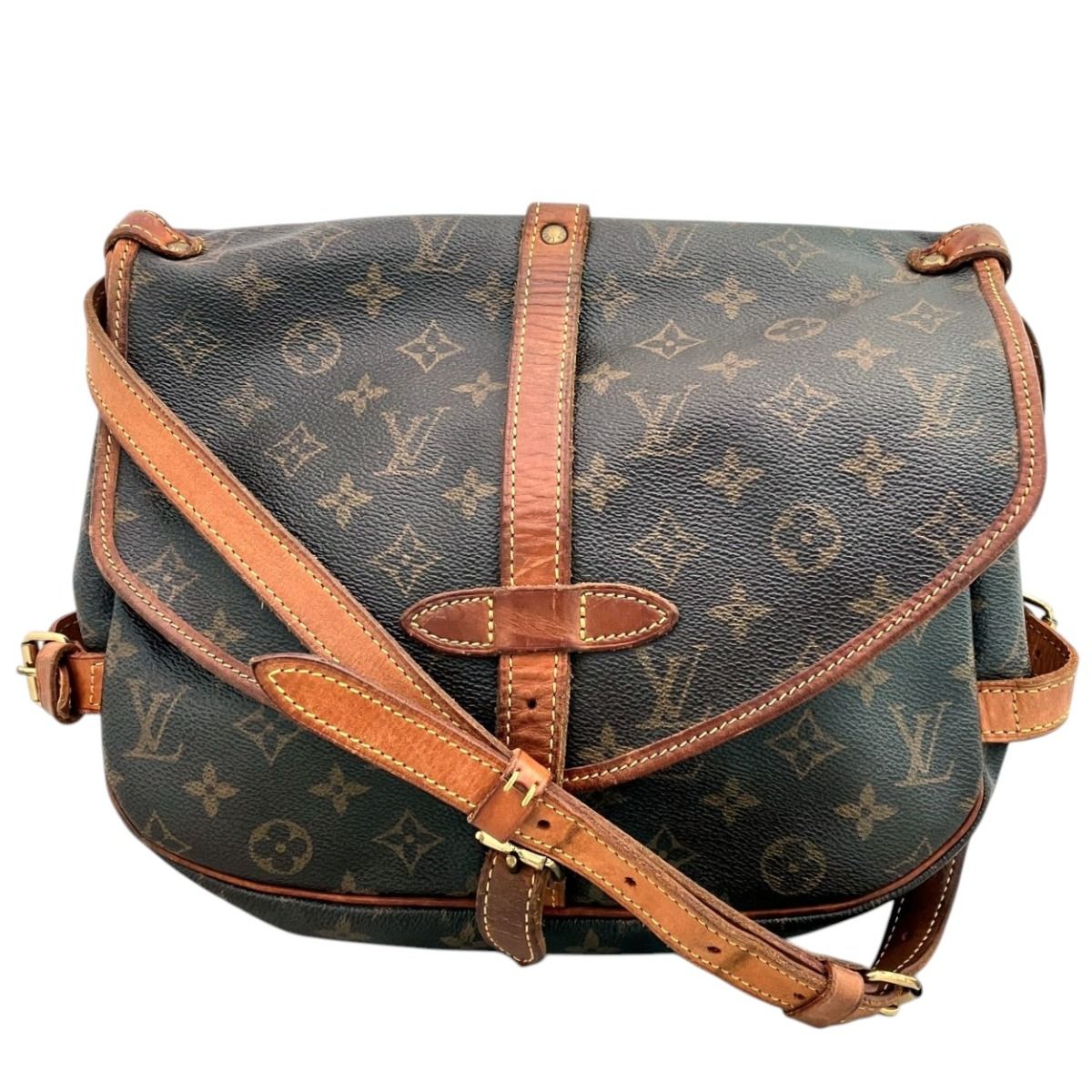 786823/ルイヴィトン ショルダーバッグ モノグラムキャンバス M42256 ルイ・ヴィトン LOUIS VUITTON ソミュール30 モノグラム ショルダー
