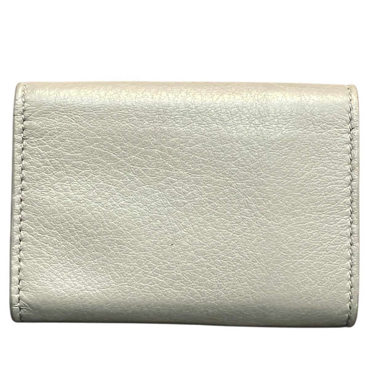 バレンシアガ BALENCIAGA ペーパー ミニウォレット 三つ折り財布