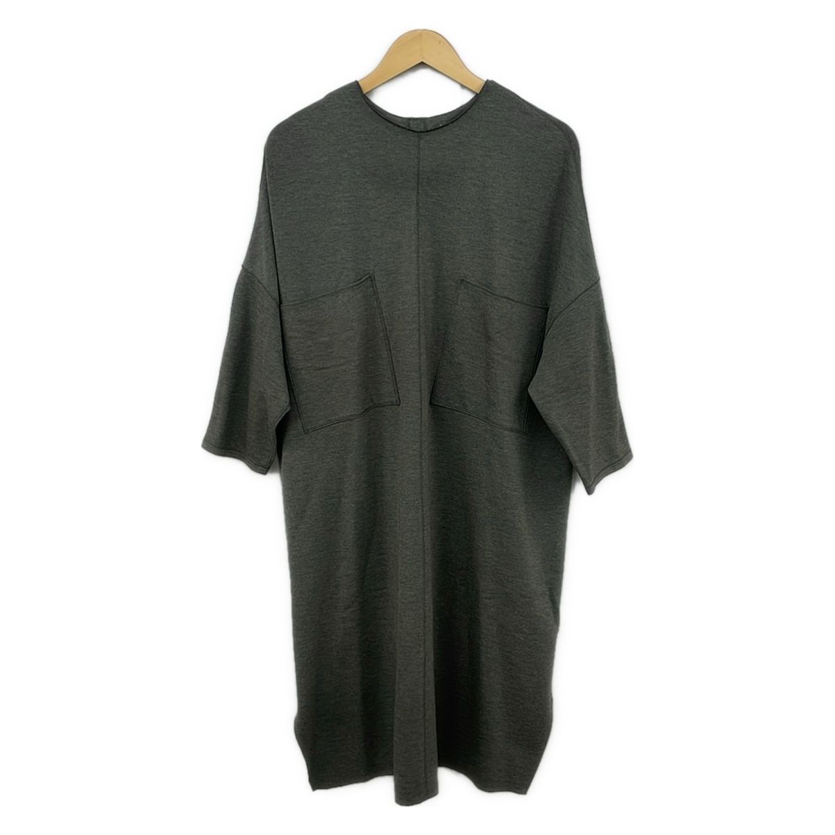 ADORE(アドーア) ワンピース サイズ36 S レディース美品 - グレー 長袖/ロング