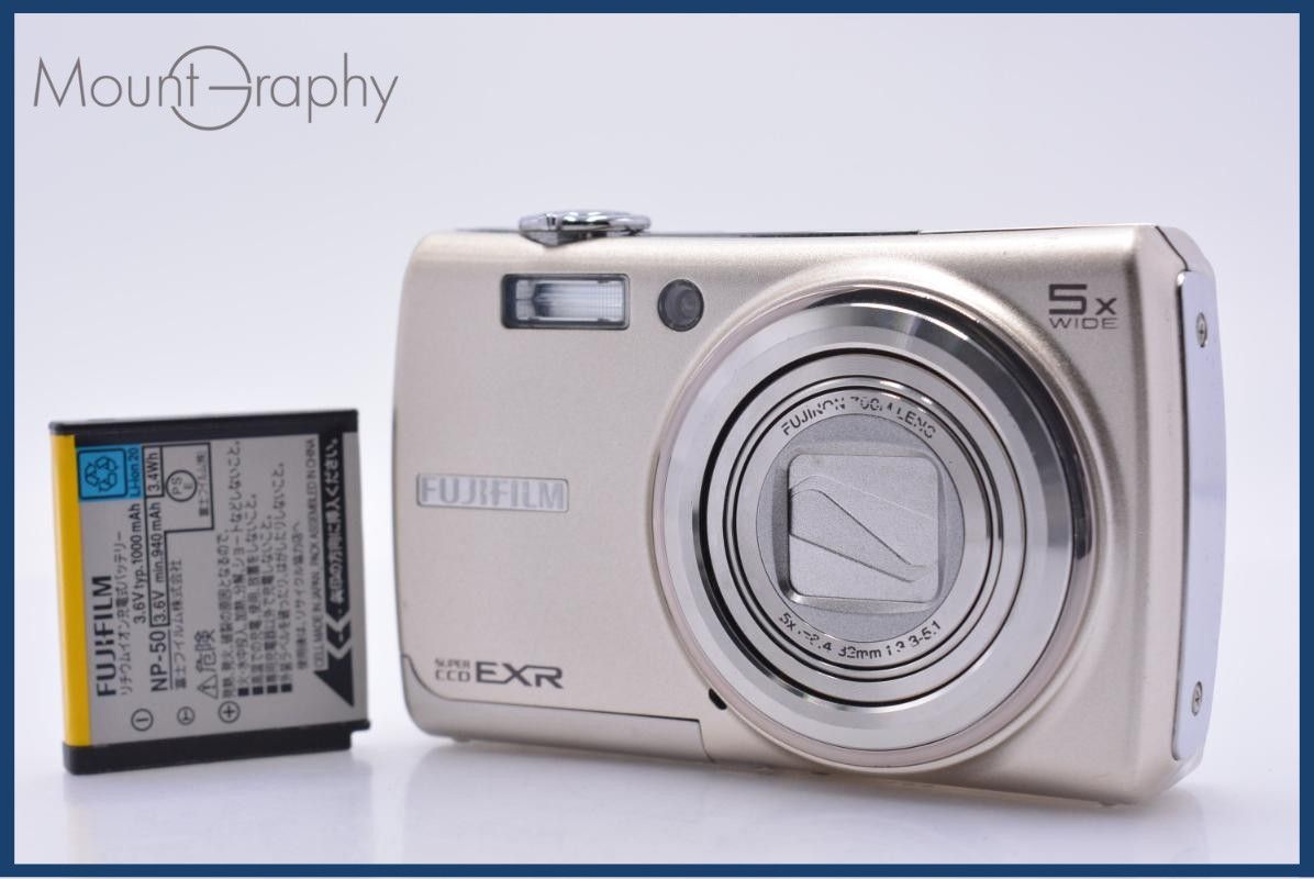 FUJIFILM FinePix F200EXR 純正バッテリー付き 動作品 動作保証】 富士フイルム FUJIFILM FinePix F200EXR バッテリー付属 同