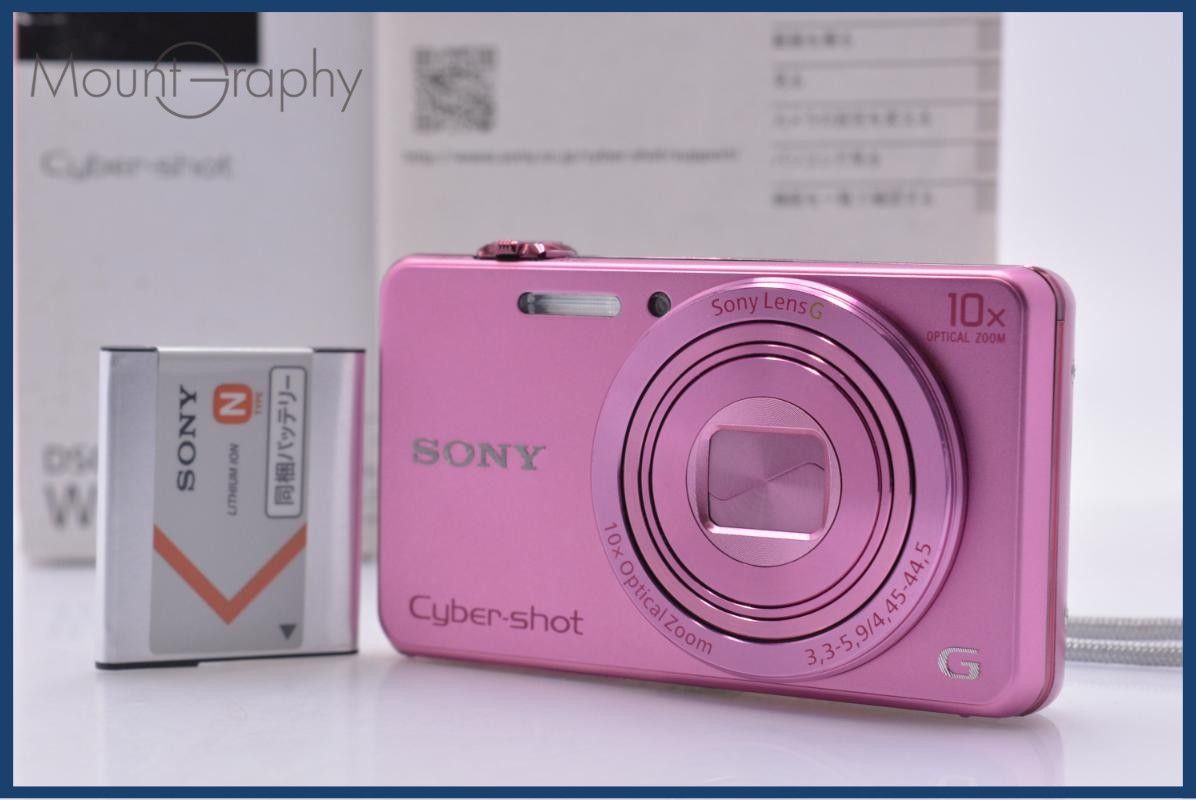 【動作保証】 ソニー SONY Cyber-shot DSC-WX220 10x 元箱、バッテリー、取扱説明書付属 同梱無料 #am8644