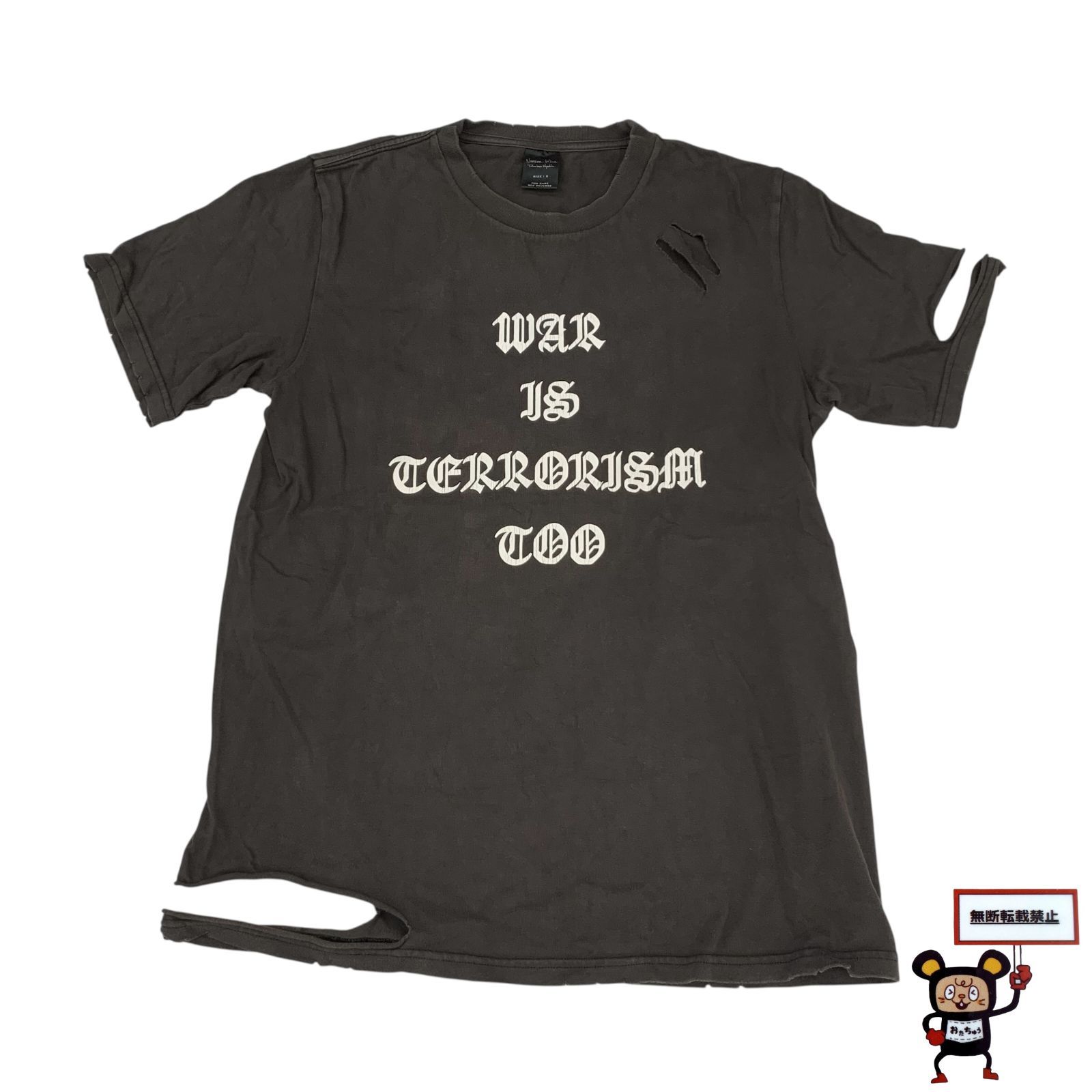 67.NUMBER (N)INE GIVE期 反戦Tシャツ 【店舗併売品】 - メルカリ