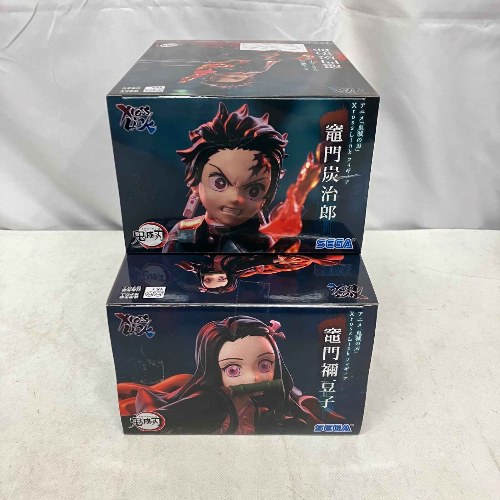 フィギュア詰合せセット 未開封 鬼滅の刃 XrossLink 竈門炭治郎 竈門禰豆子 フィギュア 6個