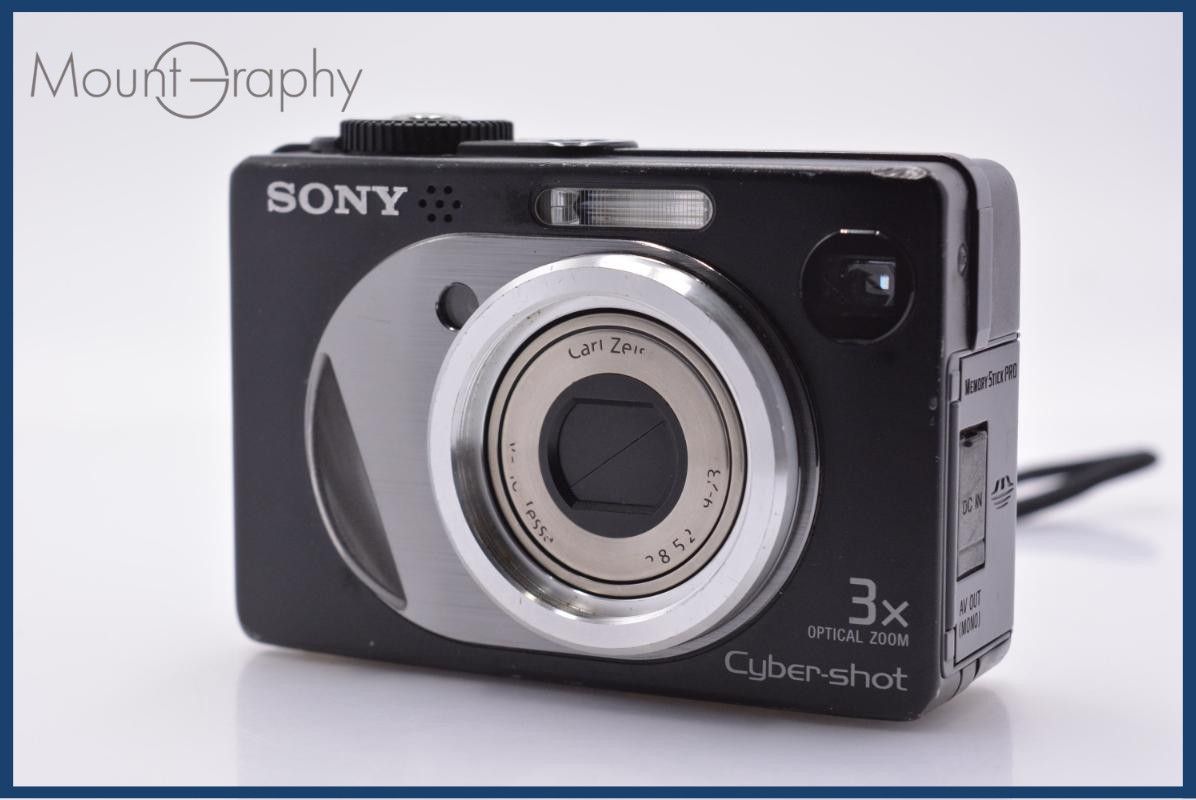 動作保証】 ソニー SONY Cyber-shot DSC-W1 3x 単三電池仕様 同梱無料