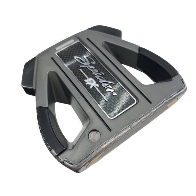 【中古】 テーラーメイド Spider EX PLATINUM/WHITE シングルベンド 34インチ パター PT スチール (フレックスその他) メンズ 男性用 右利き 右用 Dランク ゴルフクラブ