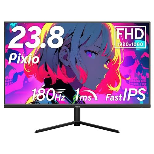 Pixio PX248 Prime Plus Black ゲーミングモニター 23.8インチ 180Hz 黒 ブラック FHD ピクシオ 2年保証 初心者yu 24,602円