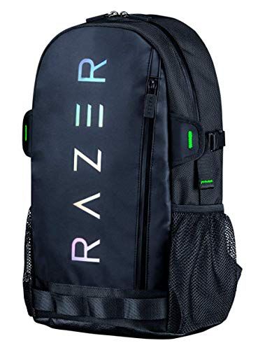 Razer Rogue Backpack V3 13inch - Chromatic Edition ゲーミング バックパック 13インチノートPC収納 防水加工 耐摩耗 ホログラフィックロゴ 【日本正規代理店保証品】 RC81-03630116-0000yu