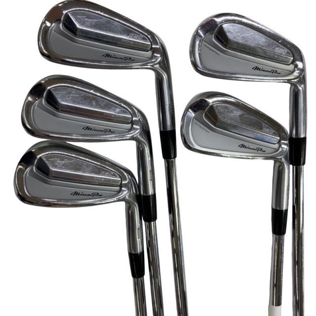 【中古】 ミズノ Mizuno Pro 520 6S アイアンセット IR 純正特注シャフト (フレックスR) メンズ 男性用 右利き 右用 Cランク ゴルフクラブ