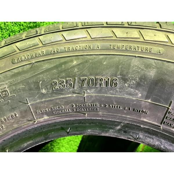 DURATURN サマー DURATURN TRAVIA H/T 235/70R16 2本 6ミリ 2020年