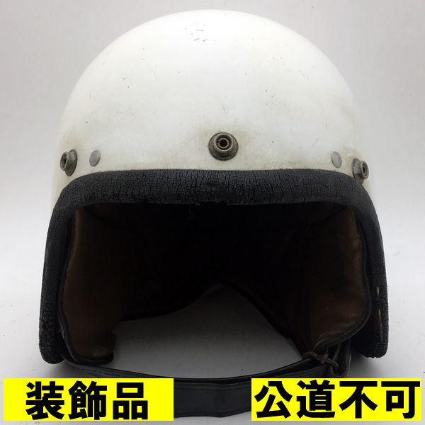 【装飾品・公道不可】KANGOL SPACEMASTER WHITE 56cm 【海外直輸入中古品】スモールジェットヘルメットオープンフェイスヨーロピアンカンゴールスペースマスターホワイト白色Sサイズ