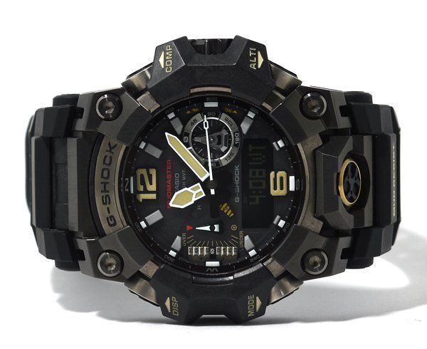 美品 CASIO カシオ G-SHOCK ジーショック MUDMASTER マッドマスター GWG-B1000-1AJF タフソーラー メンズ