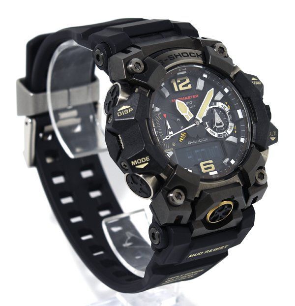 美品 CASIO カシオ G-SHOCK ジーショック MUDMASTER マッドマスター GWG-B1000-1AJF タフソーラー メンズ