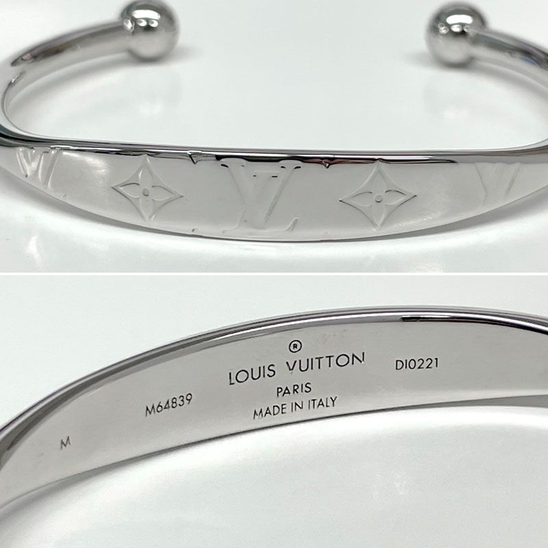 中古】LOUIS VUITTON/ルイヴィトン ジョンク モノグラム バングル