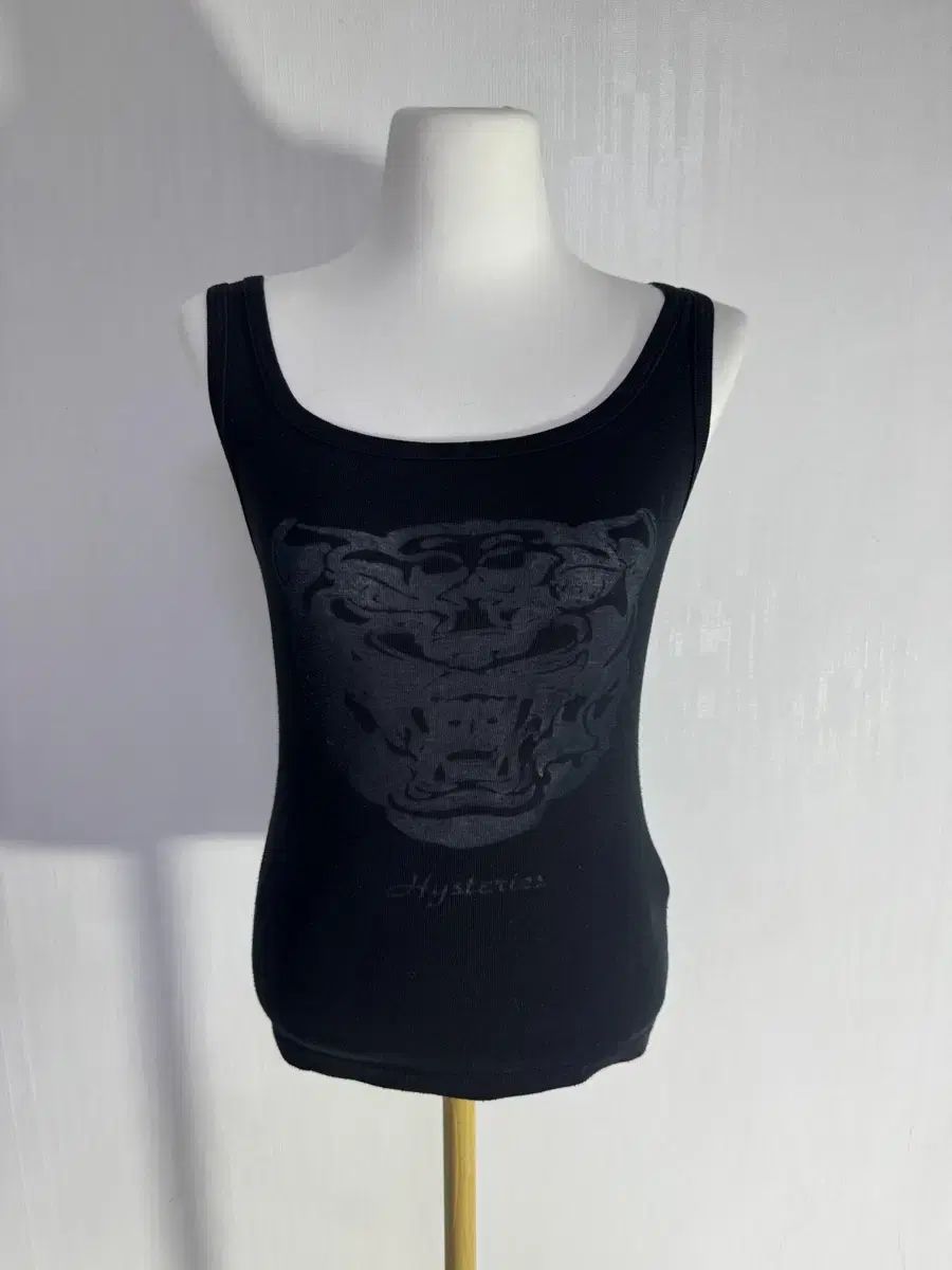 HYSTERIC GLAMOUR(ヒステリックグラマー) シースルー プリント タンクトップ