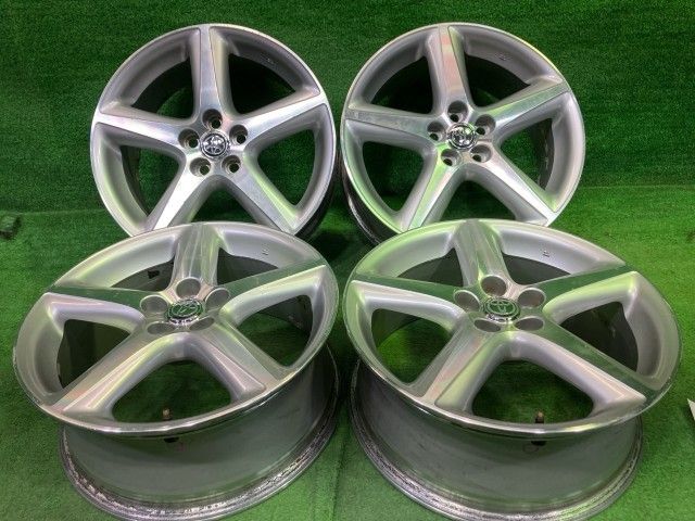 トヨタ TOYOTA 純正 カルディナ AZT246W ホイール アルミ ポリッシュ 17インチ 7J 5穴 4本 100 +45 42611-12B20