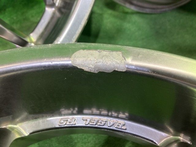 BASEL BB ｱｸｱ ホイール アルミ シルバー 17インチ 7J 4穴 4本 100 +38