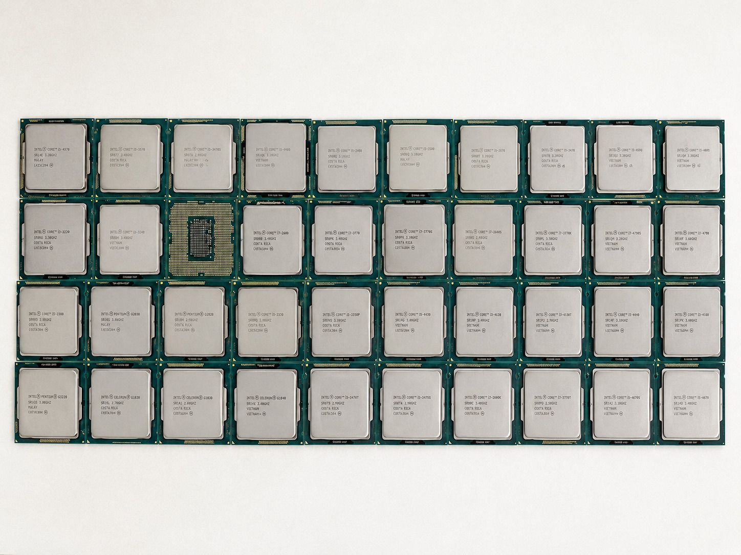 ☆【ジャンク／40個セット】Intel CPU Core i7・i5・i3・Pentium
