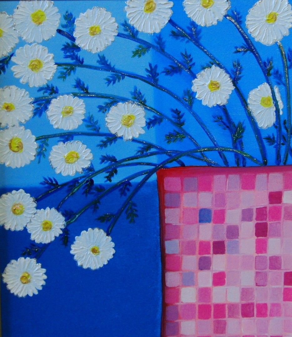 ≪国美協≫、佐藤めみ、『ノースポール』、油彩画、F6号：40,9×31,8cm