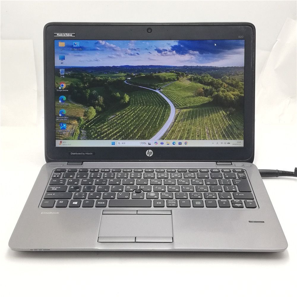 激安 Wi-Fi有 中古ノートパソコン hp 820 G2 Core i7 5600U 8GB 256GB 高速SSD 無線LAN Bluetooth webカメラ Windows11 Office済 即使用可