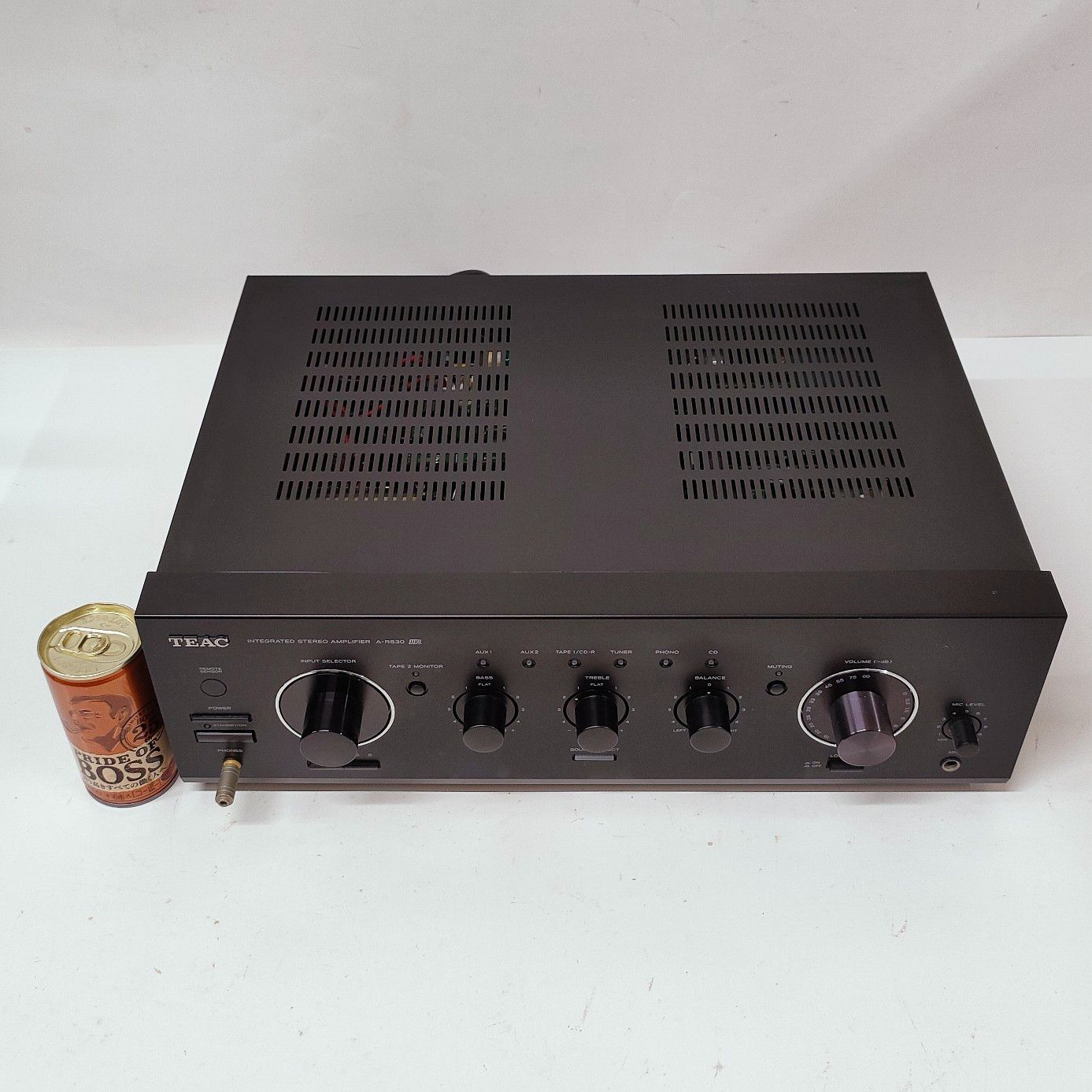 TECK ティアック プリメインアンプ A-R630 リモコン/取説付 本体 通電