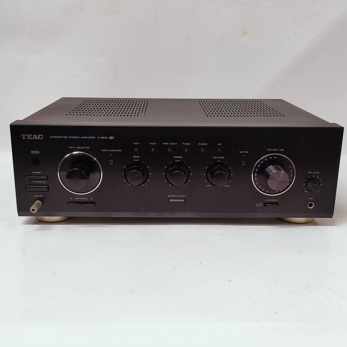 TECK ティアック プリメインアンプ A-R630 リモコン/取説付 本体 通電