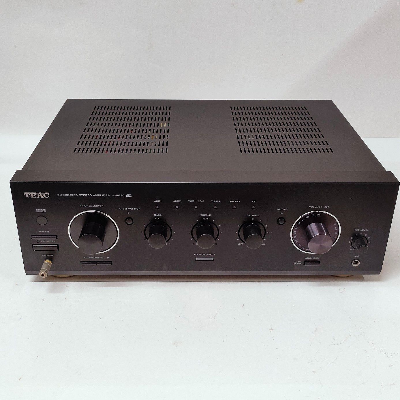 TECK ティアック プリメインアンプ A-R630 リモコン/取説付 本体 通電