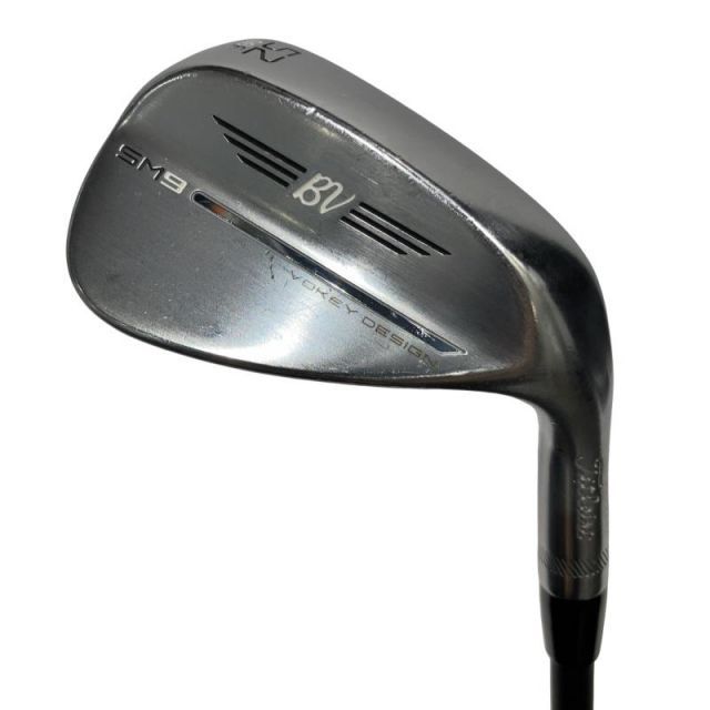 【中古】 タイトリスト VOKEY SPIN MILLED SM9 ツアークロム 52°/08°F ウェッジ WG リシャフト (フレックスその他) メンズ 男性用 右利き 右用 Cランク ゴルフクラブ