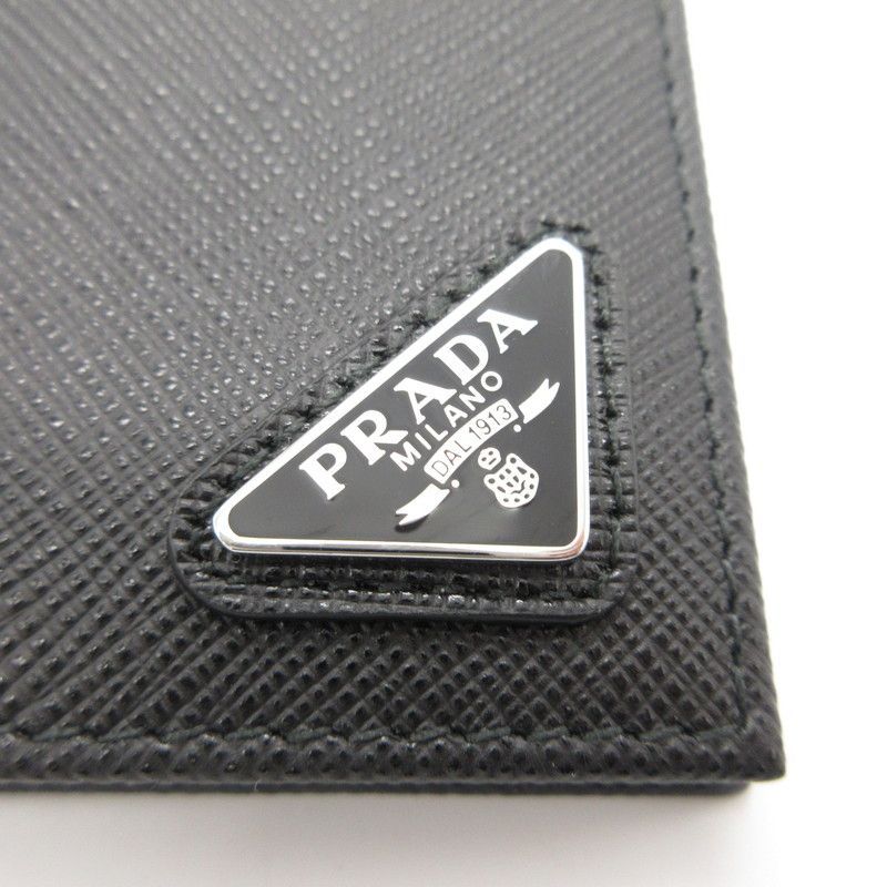姫路東店】 中古 PRADA | プラダ 札入れ マネークリップ付サフィアーノ