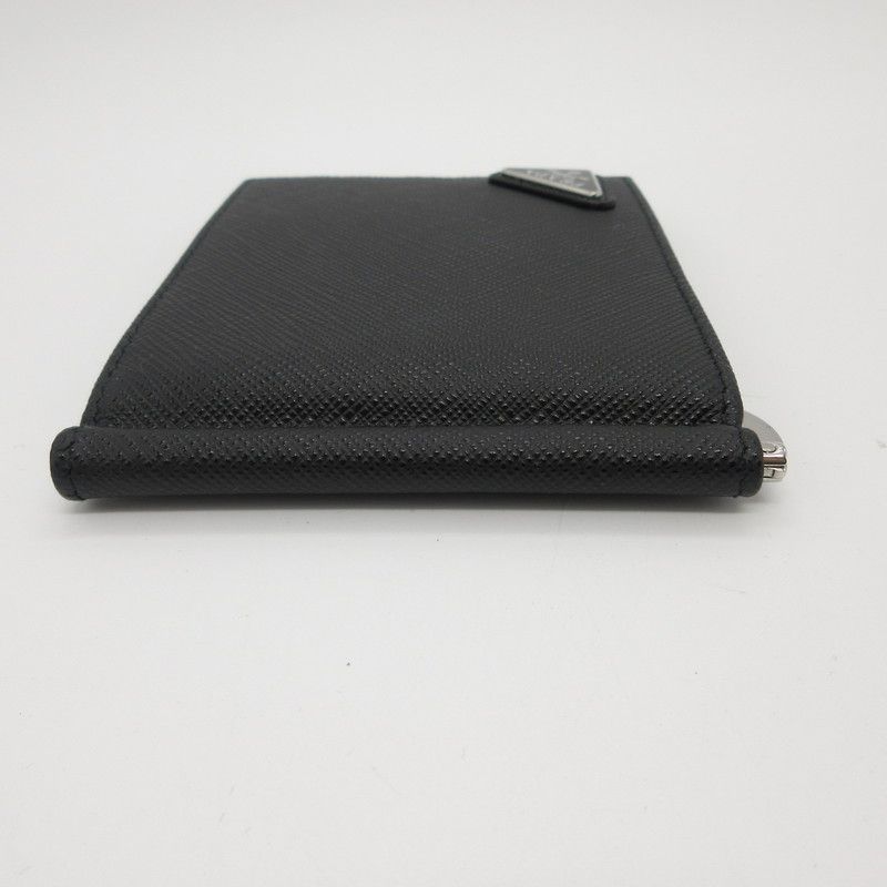 姫路東店】 中古 PRADA | プラダ 札入れ マネークリップ付サフィアーノ