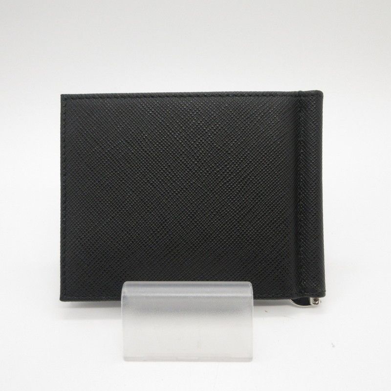 姫路東店】 中古 PRADA | プラダ 札入れ マネークリップ付サフィアーノ