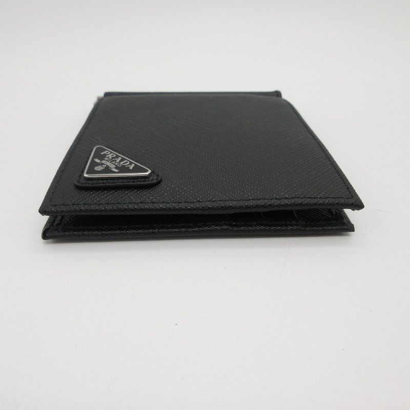 姫路東店】 中古 PRADA | プラダ 札入れ マネークリップ付サフィアーノ