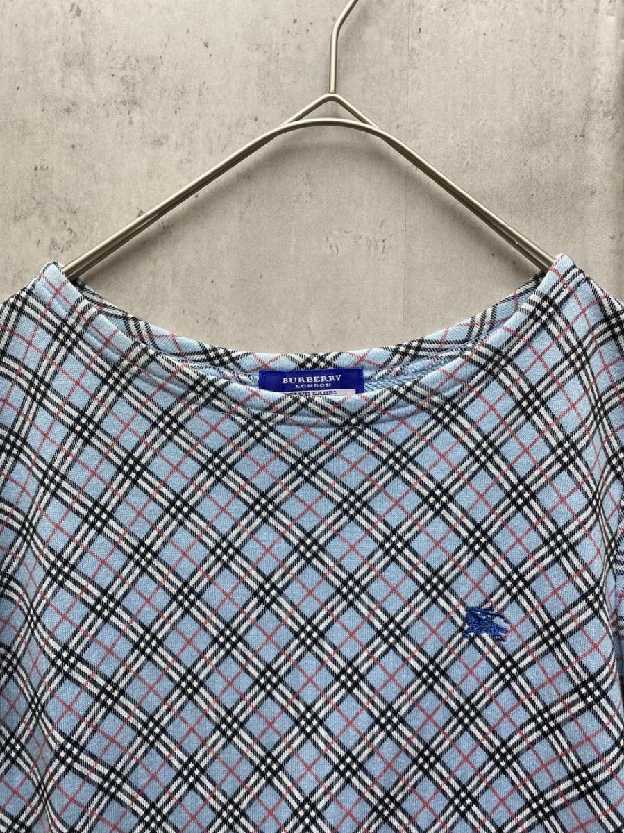 BURBERRY BLUE LABEL バーバリーブルーレーベル ノバチェック バイアス