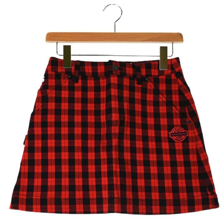 パーリーゲイツ | 0(SS相当) | レディース スカート レッド系 春夏秋冬【中古】ゴルフウェア