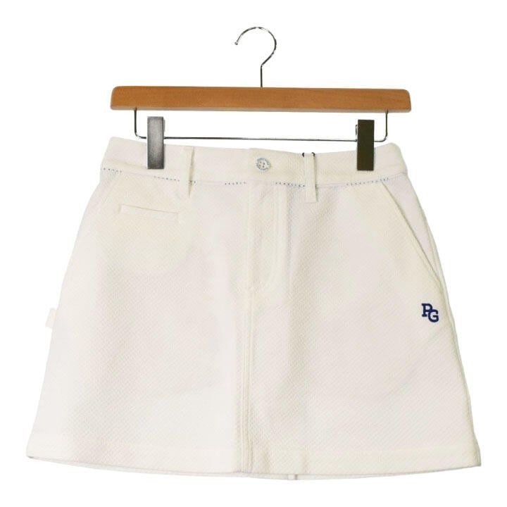 パーリーゲイツ | 0(S相当) | レディース スカート ホワイト系 春夏秋冬【中古】ゴルフウェア