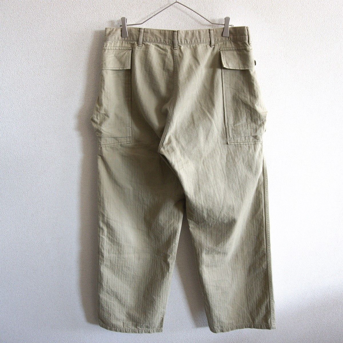 雰囲気抜群】 WAREHOUSE【U.S.ARMY HERRINGBONE PANTS ヘリンボーン