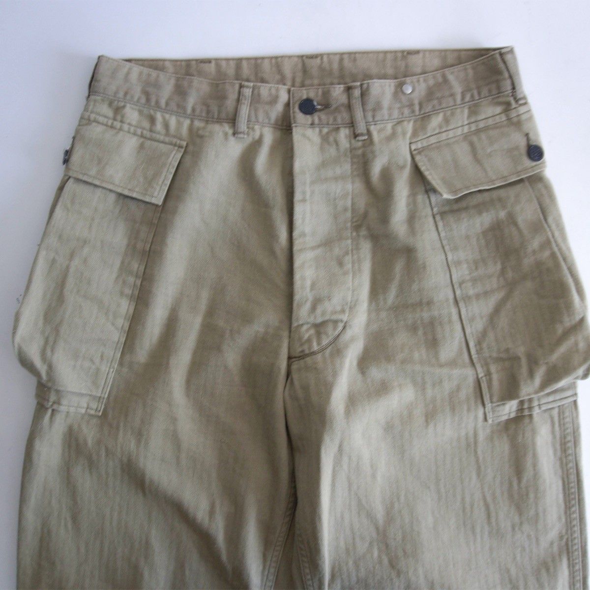 雰囲気抜群】 WAREHOUSE【U.S.ARMY HERRINGBONE PANTS ヘリンボーン