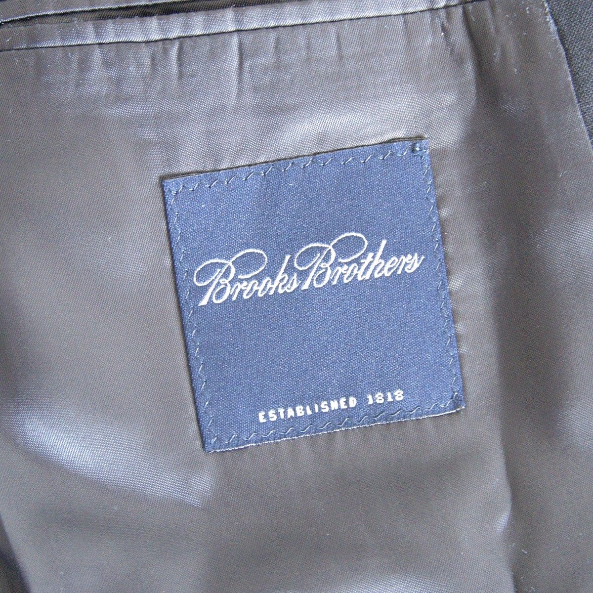 最高級品】BROOKS BROTHERS【テーラードジャケット /紺ブレ】40SHT 金