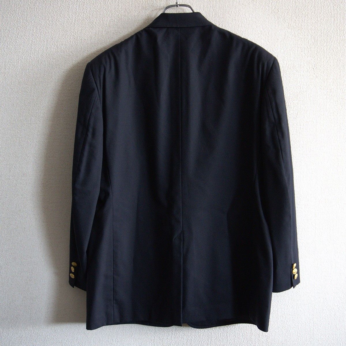 最高級品】BROOKS BROTHERS【テーラードジャケット /紺ブレ】40SHT 金
