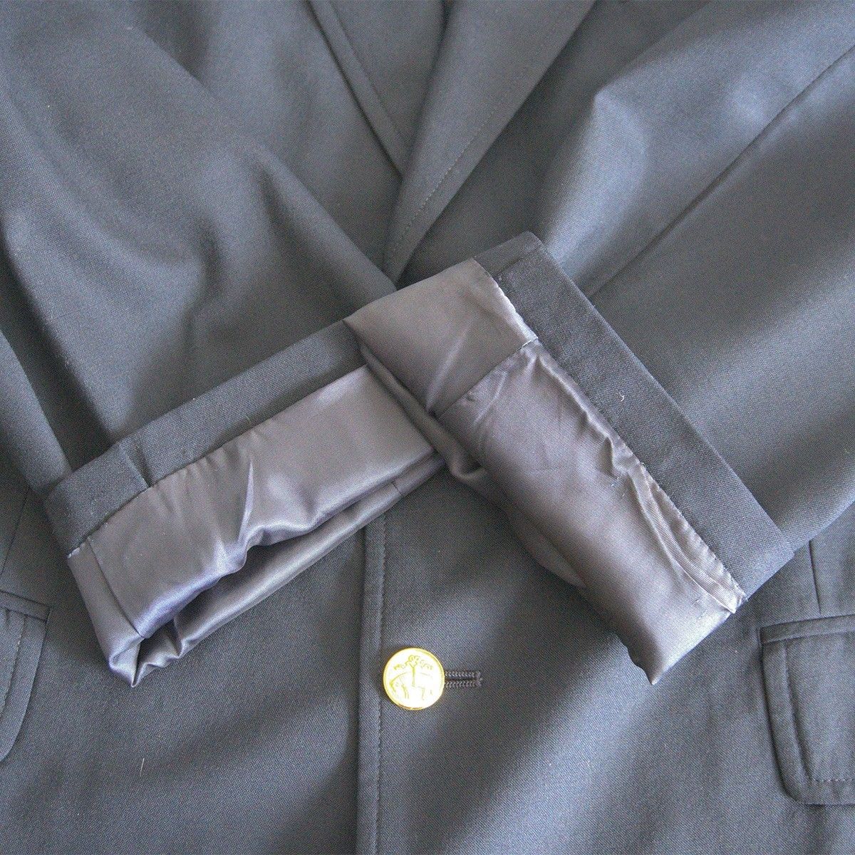 最高級品】BROOKS BROTHERS【テーラードジャケット /紺ブレ】40SHT 金