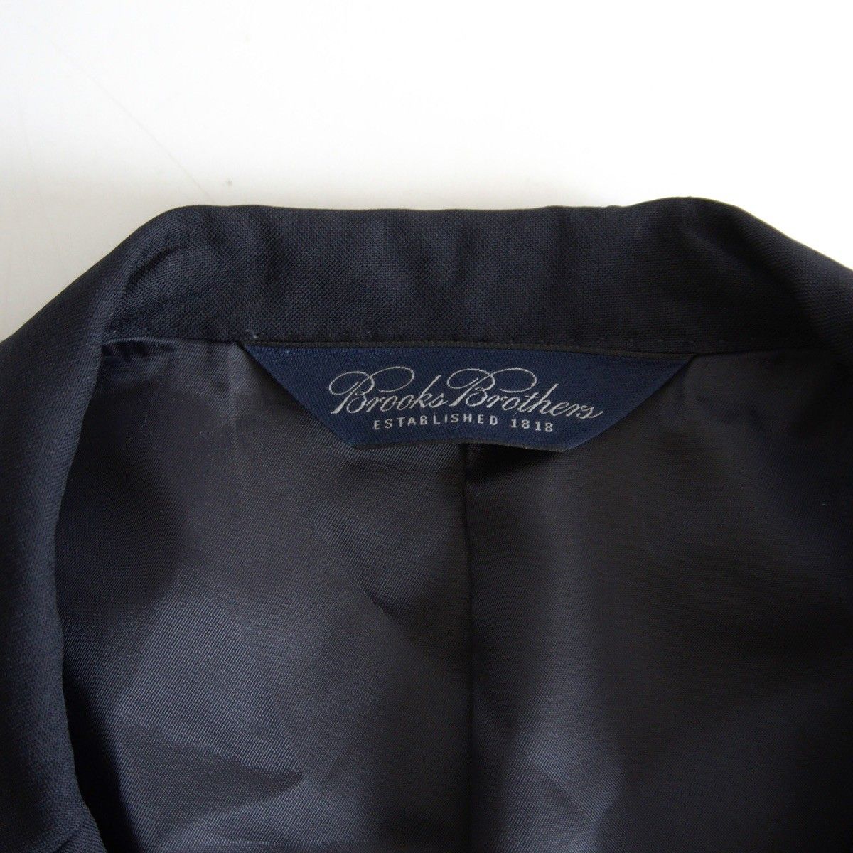 最高級品】BROOKS BROTHERS【テーラードジャケット /紺ブレ】40SHT 金