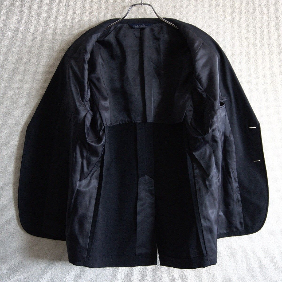 最高級品】BROOKS BROTHERS【テーラードジャケット /紺ブレ】40SHT 金