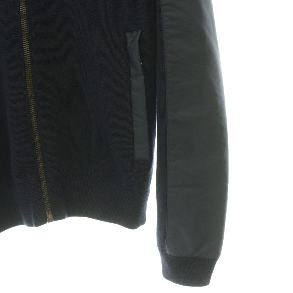 プラダ PRADA ナイロン ニット ジップアップパーカー ジャケット