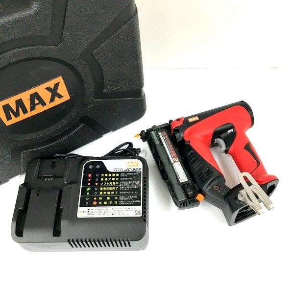 MAX マックス 充電式ピンネイラ TJ-35P2 充電器・ケース付 バッテリーなし TJ-35P2-BC/40A 14.4V コードレス 釘打機 電動工具★DT1410 18,460円