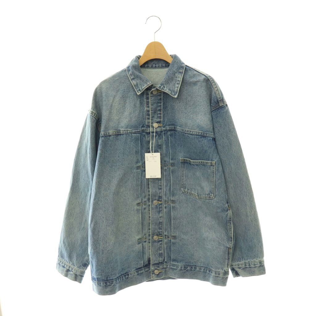 ガリャルダガランテ GALLARDAGALANTE 25SS オーバージージャン デニムジャケット Gジャン ミドル丈 1 ブルー /ES ■OS 7,957円