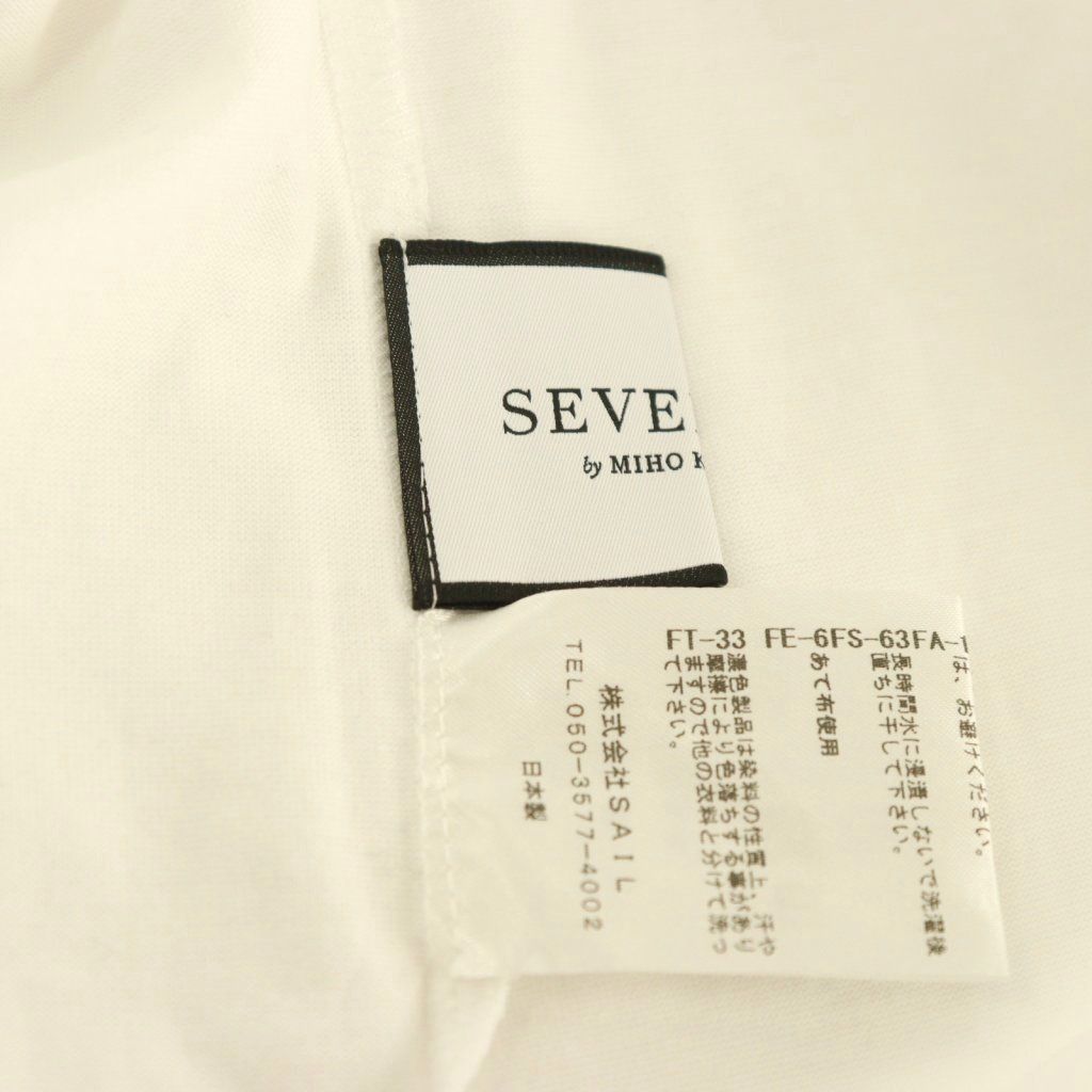 セブンテンバイミホカワヒト SEVEN TEN by MIHO KAWAHITO SVT刺繍T