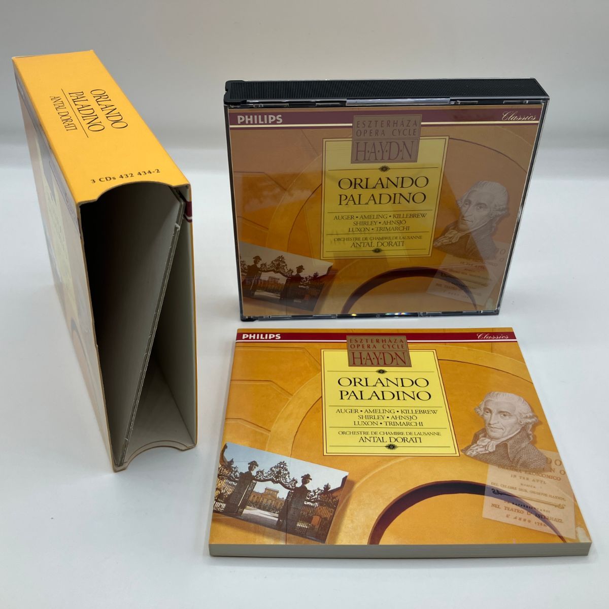 ☆ 西独盤 ◇ Antal Dorati / Haydn: Orlando Paladino (3CD) 432434-2