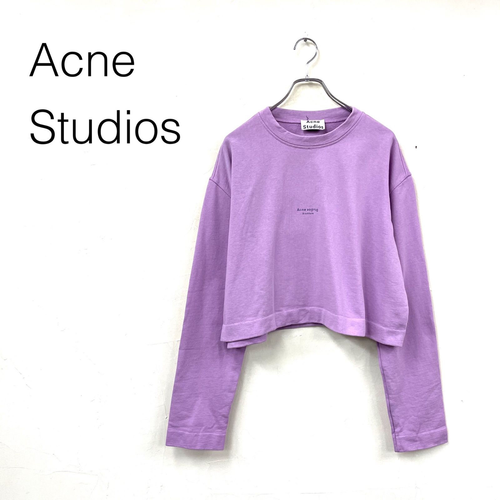 Acne Studios アクネストゥディオズ スモールロゴプリントスウェット
