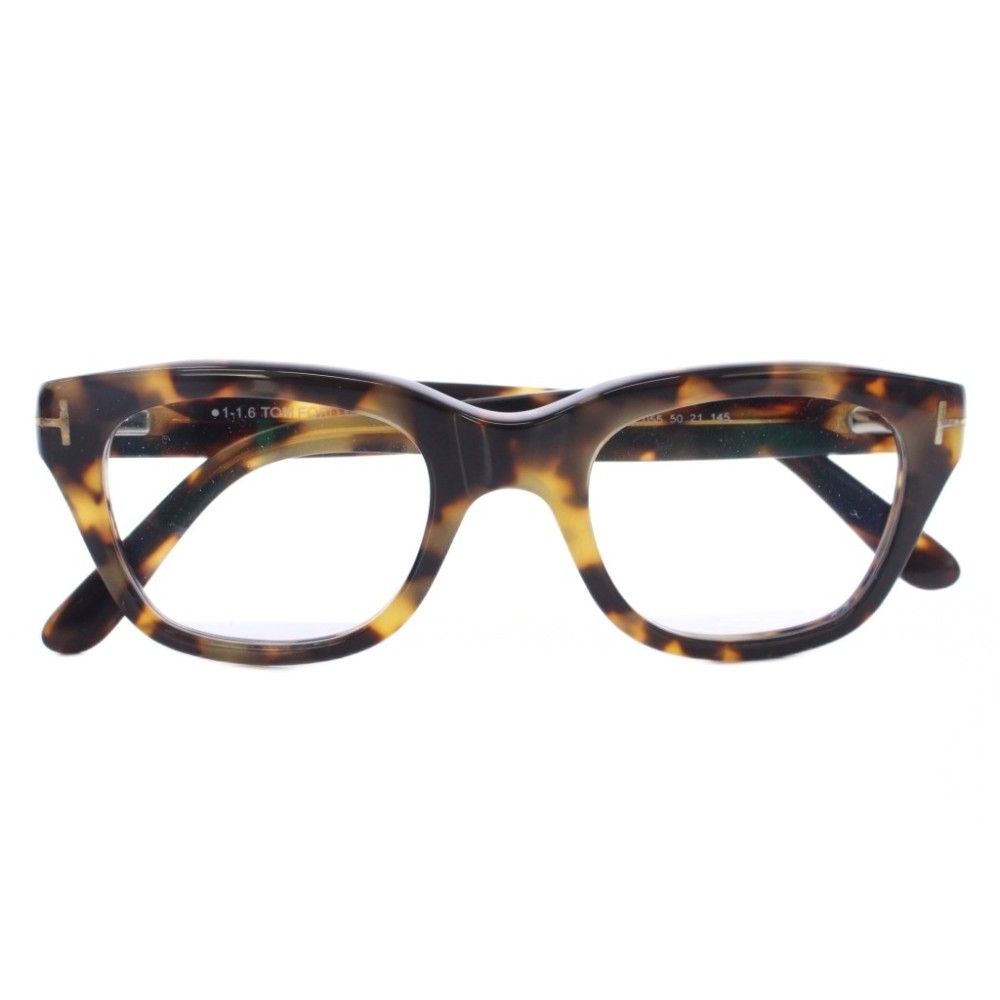 トムフォード TOM FORD メガネ 眼鏡 べっ甲柄 50□21 145 茶 ブラウン