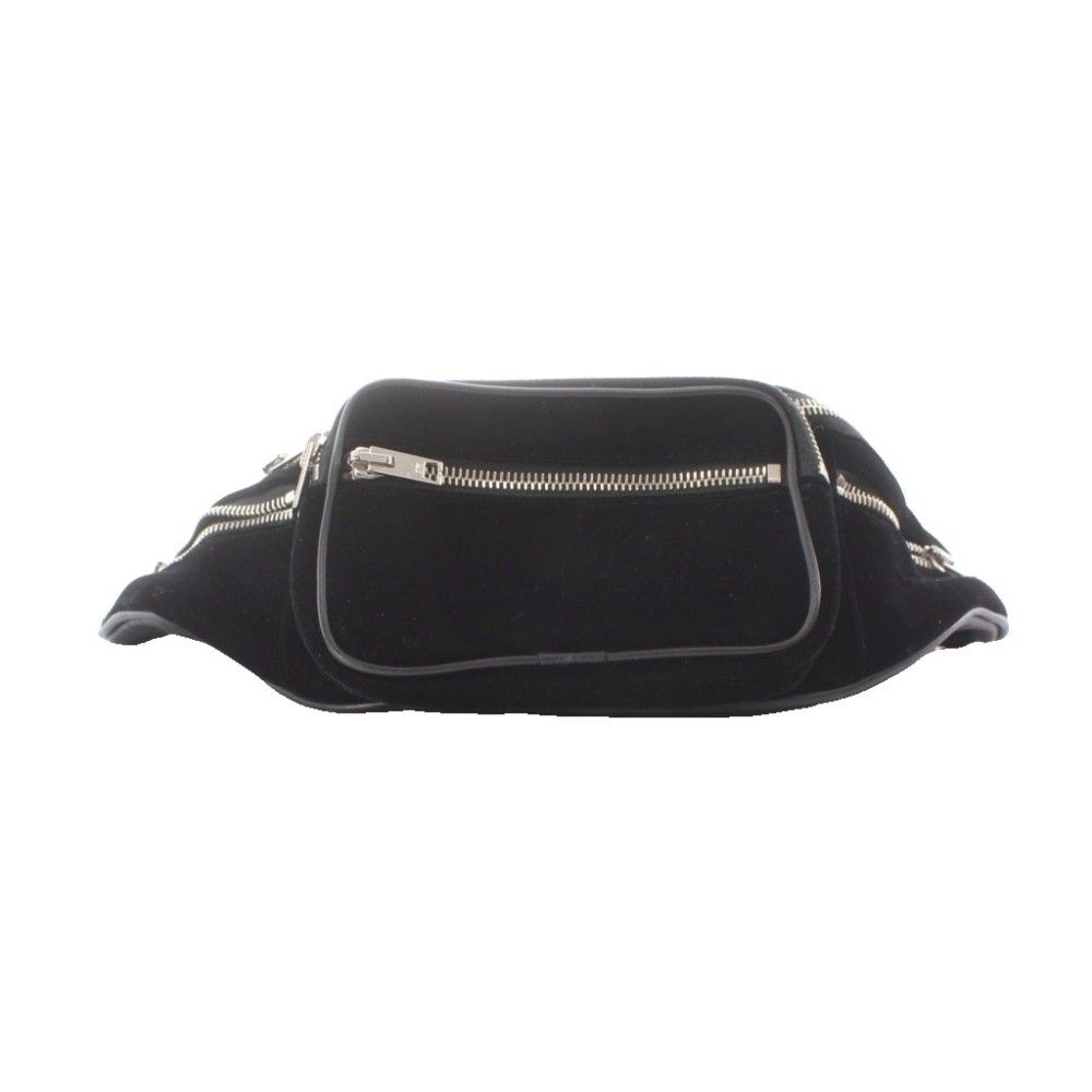 Alexander Wang 黒 レザー ウエストポーチ アレキサンダーワン ALEXANDER WANG ボディバッグ ウエストバッグ 黒