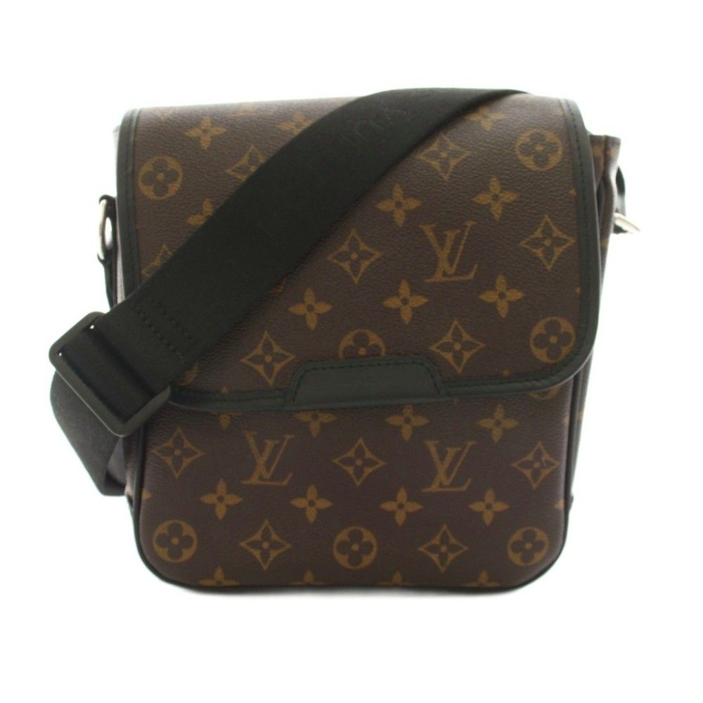 ルイヴィトン LOUIS VUITTON バスPM ショルダーバッグ PVCコーティングキャンバス モノグラム 茶 ブラウン M56717 /YT ■OH